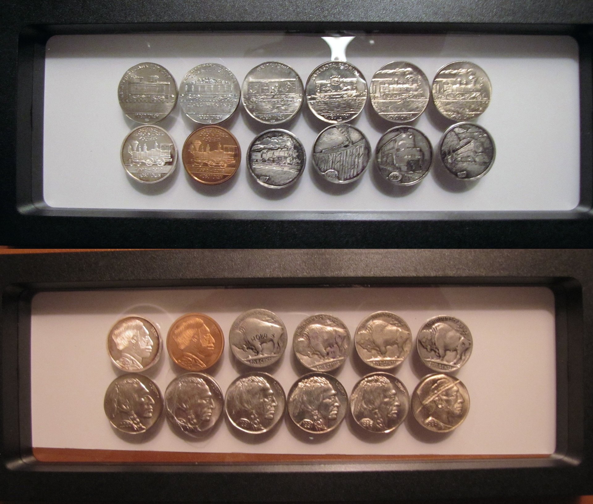 Hobo Railroad nickels.jpg