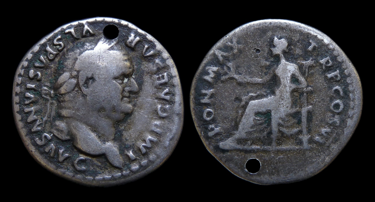 Holed - Vespasian Denarius 2517.jpg