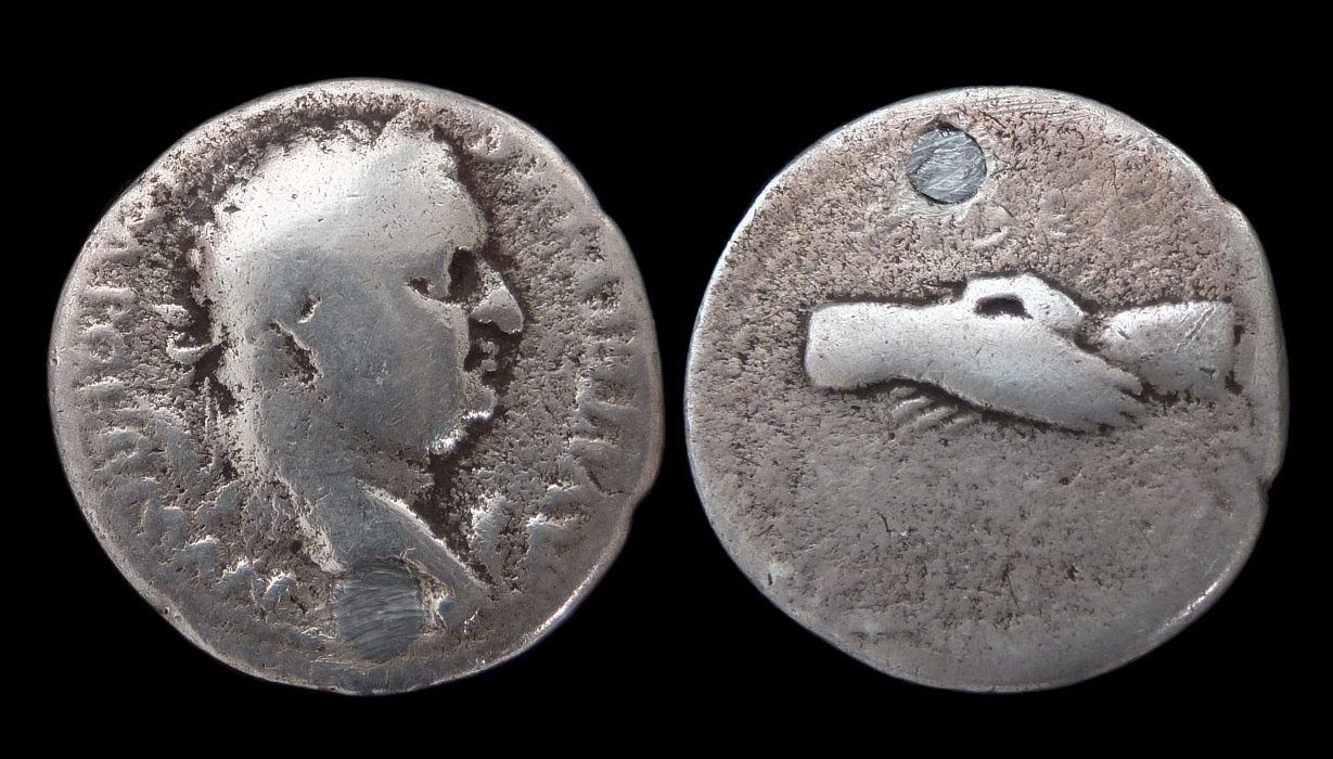 Holed - Vitellius Denarius Clasped Hands 2880.jpg