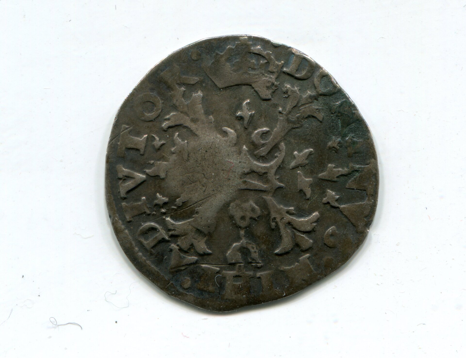 Holland cm on Phil II Brabant Tenth of daalder 1572  rev 540.jpg