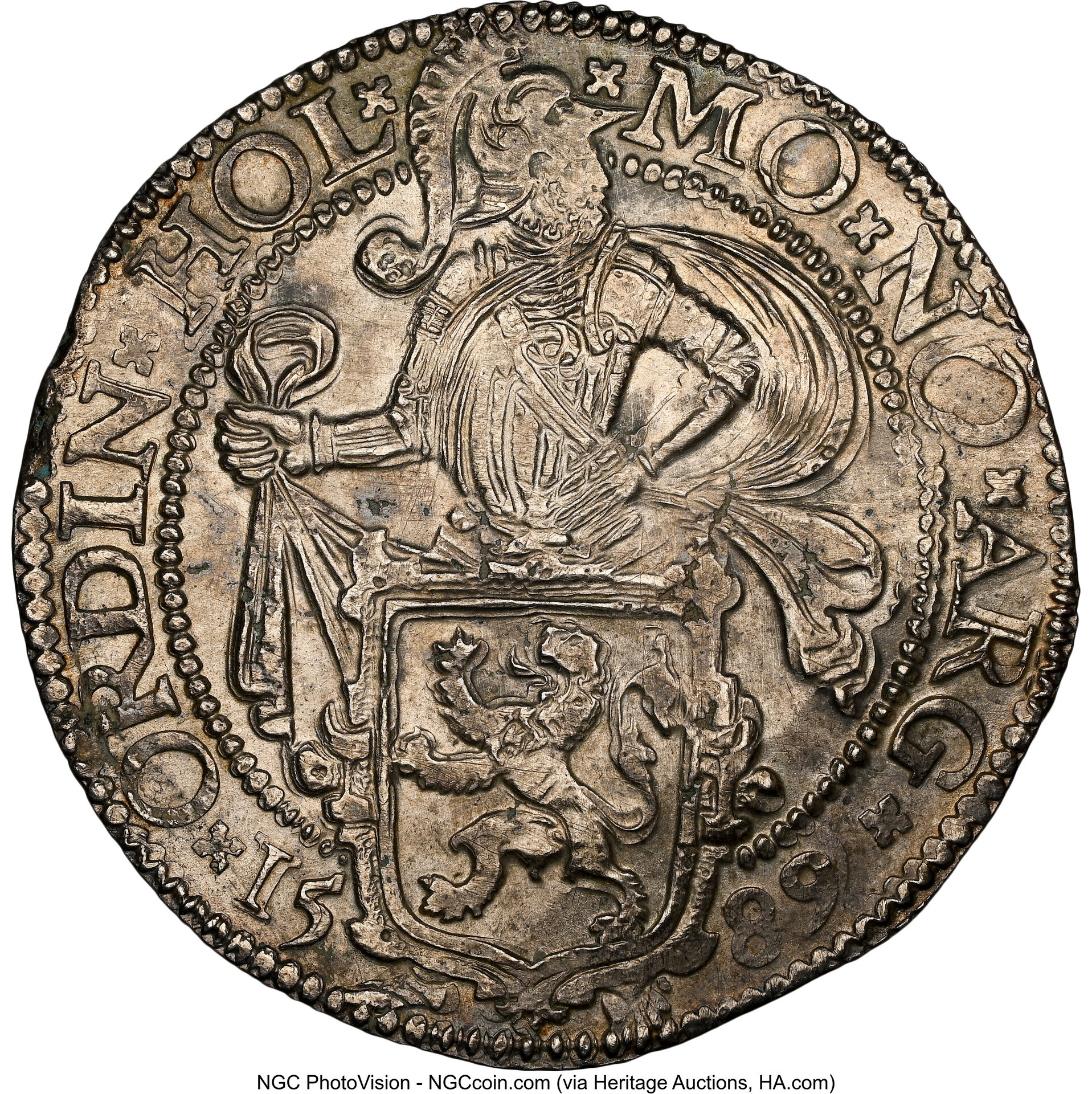 Holland. Provincial Lion Daalder 1589 MS61star_lf_02.jpg