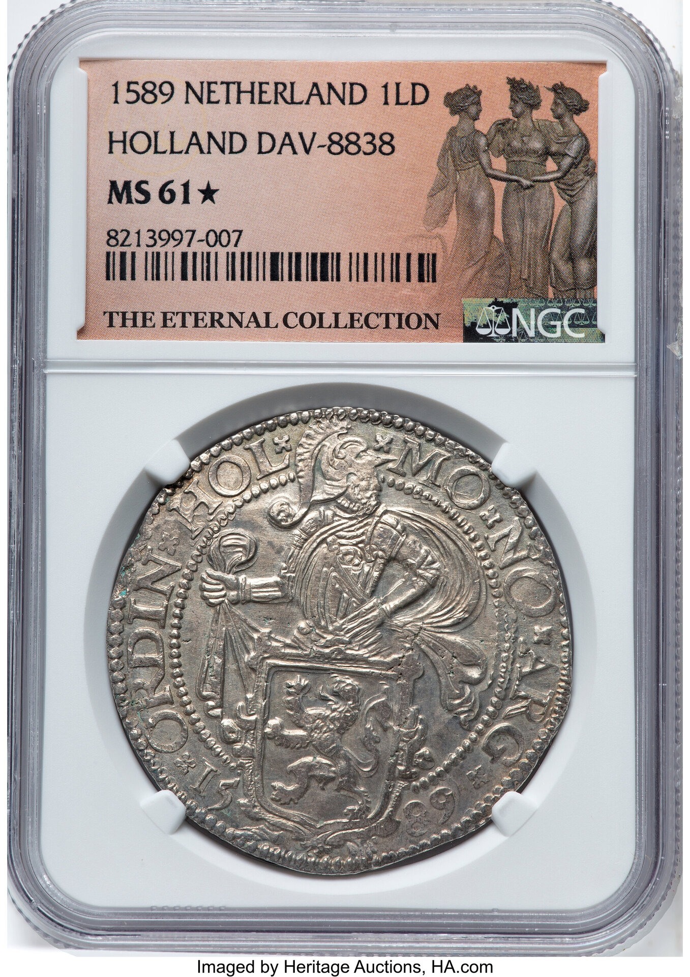 Holland. Provincial Lion Daalder 1589 MS61star_lf_03.jpg