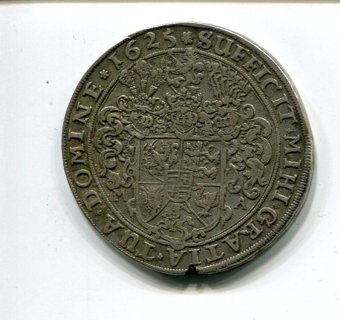 Holstein-Plon Joachim Ernst Taler 1625 rev 270.jpg