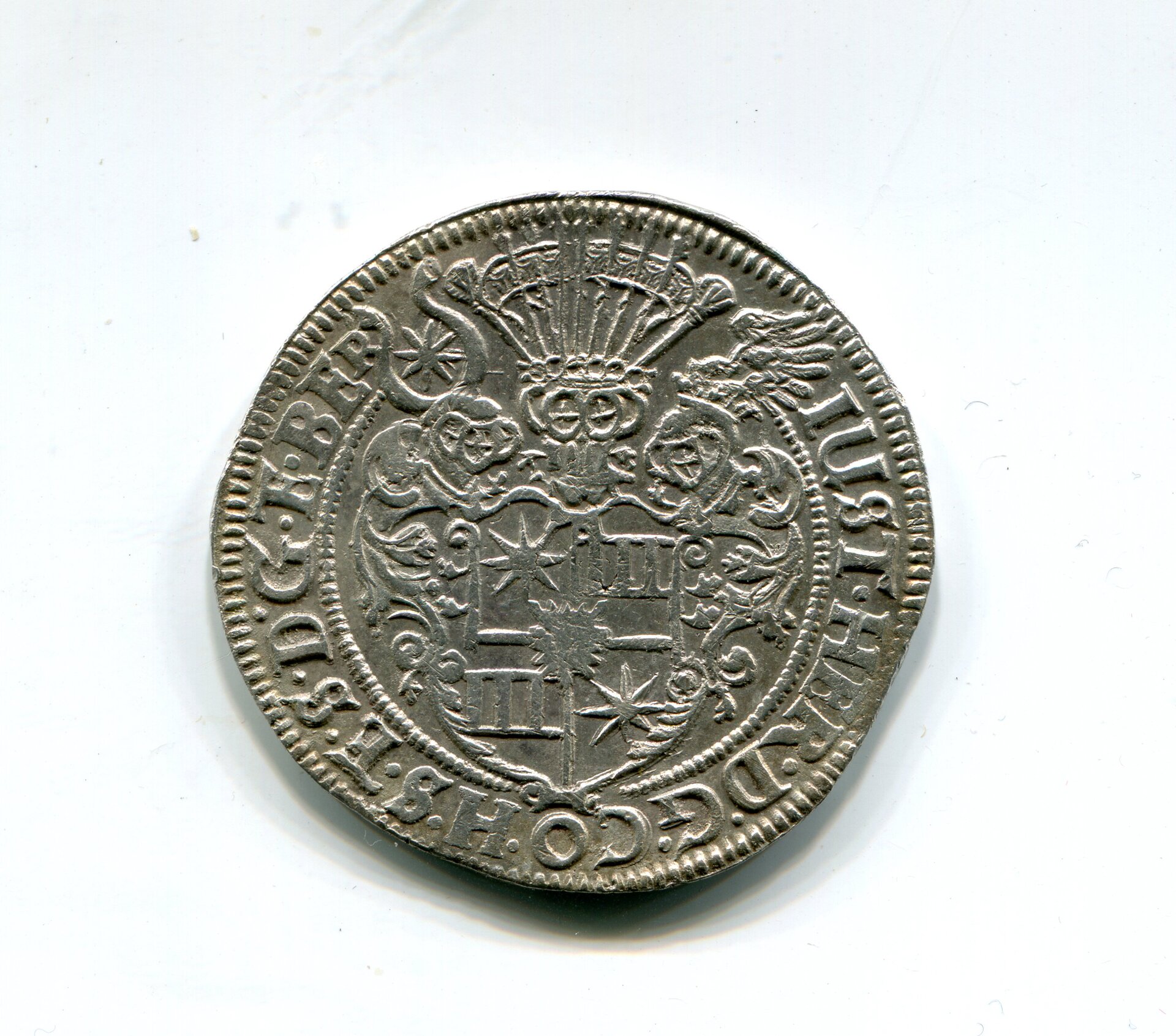 Holstein-Schauenburg Justus Hermann Taler 1622 LD obv 492.jpg
