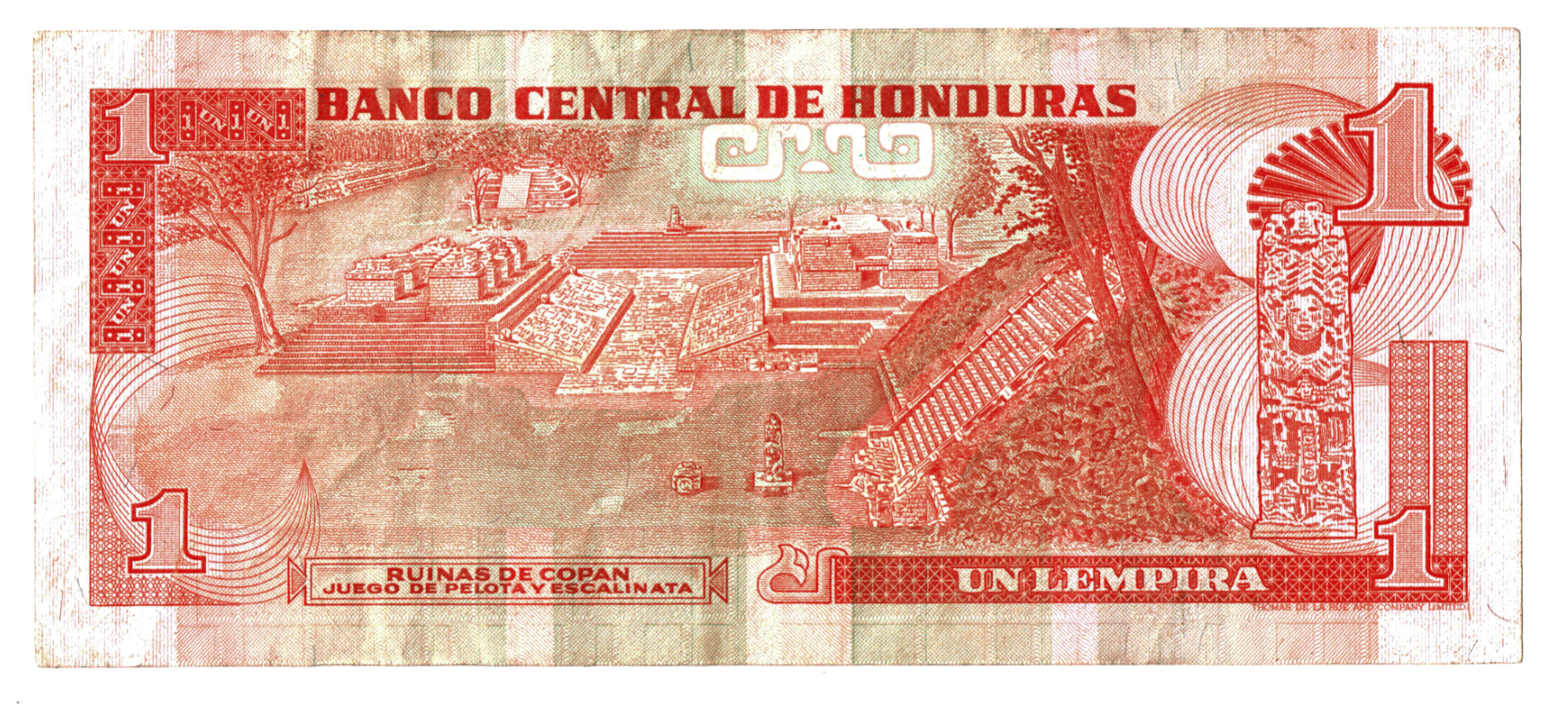 Honduras 1 Lempira Reverse.PNG