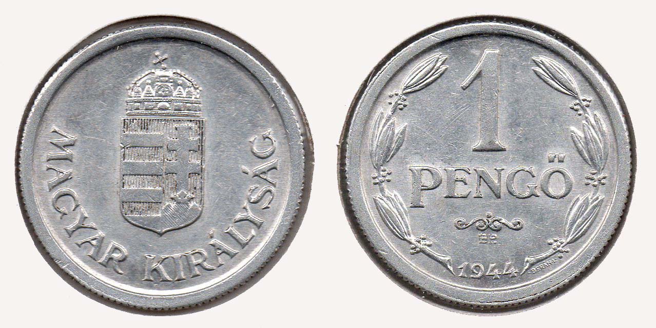 Hungary - 1 Pengo - 1944.jpg