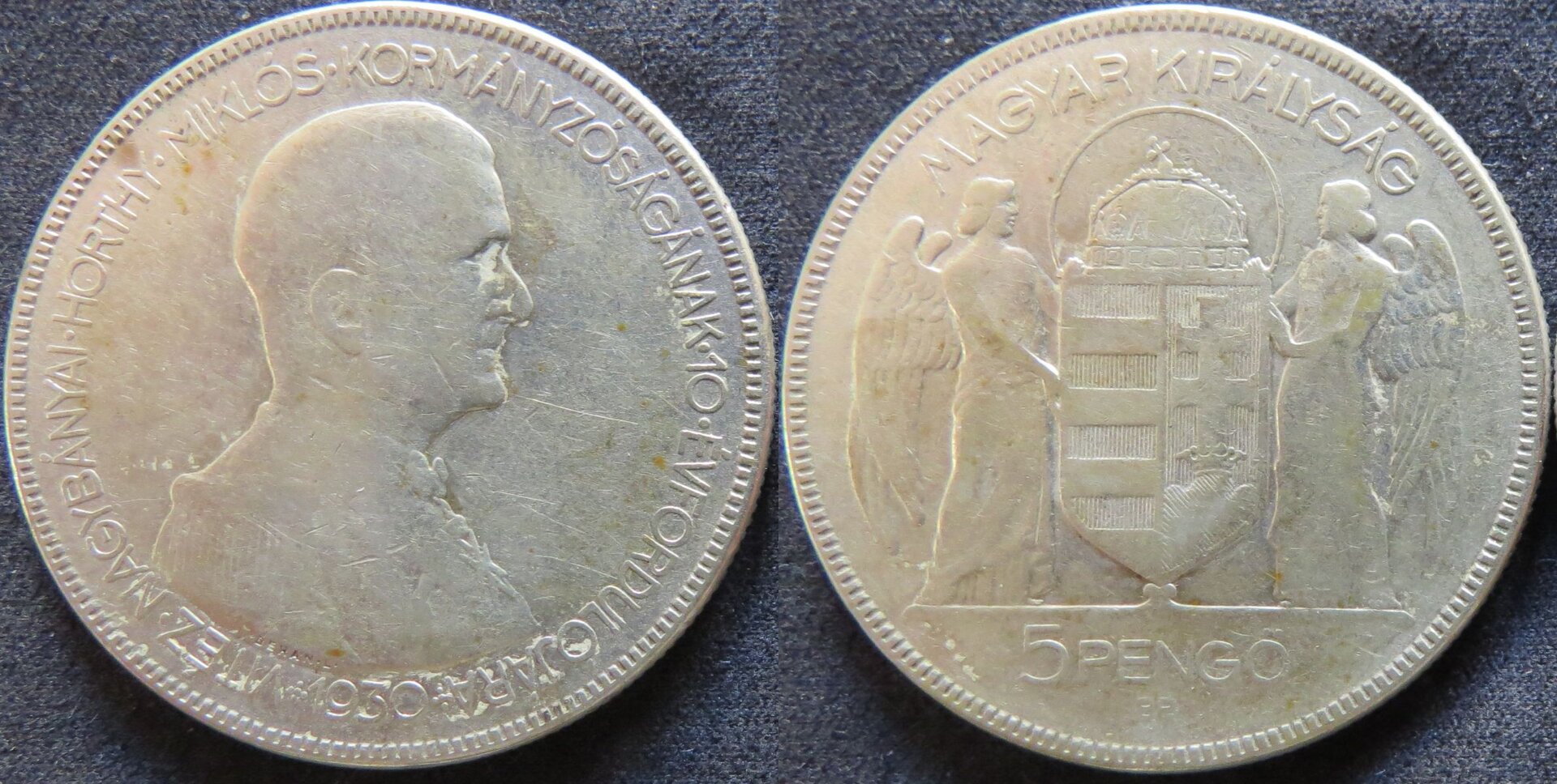Hungary 5 Pengő 1930 copy.jpg