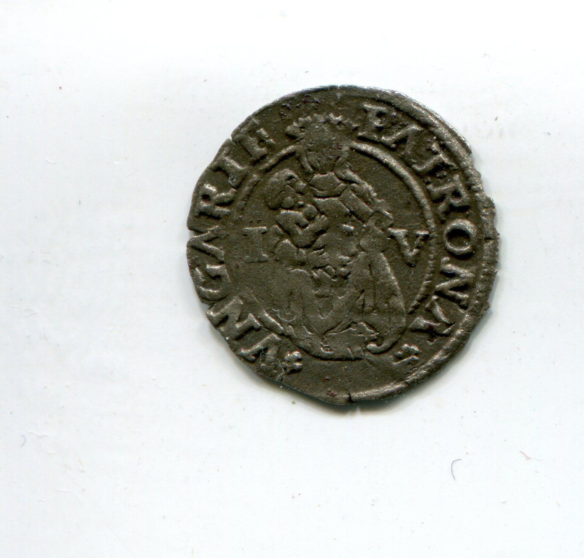 Hungary Janos Zapolya Denar 1528 IV rev 277.jpg