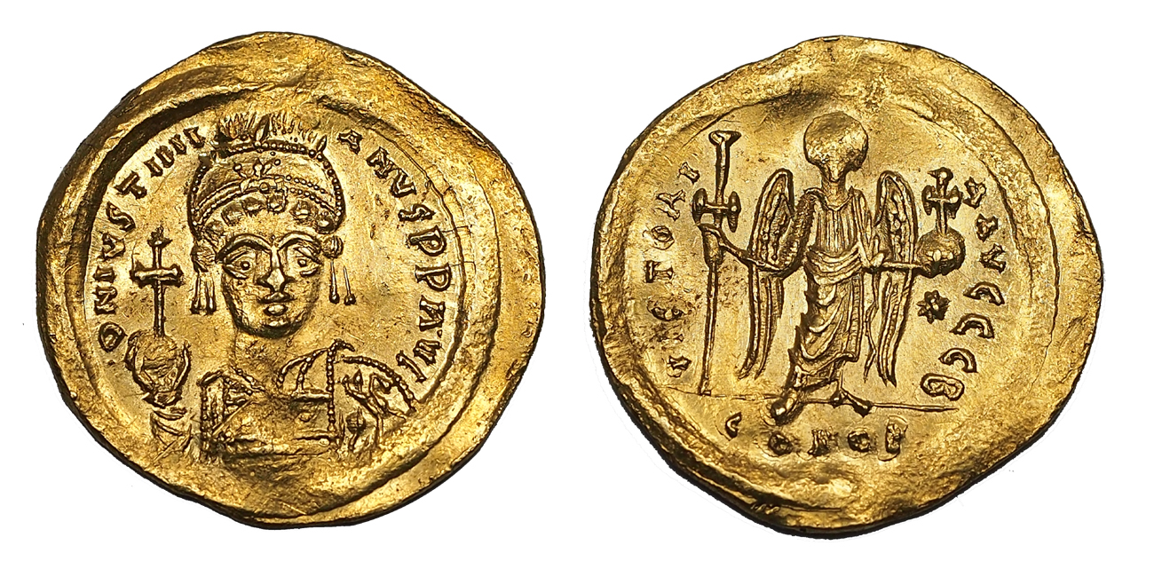 ! I. Justinianus solidus.jpg