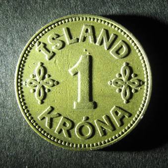 Iceland 1 Krona obverse 1940.JPG