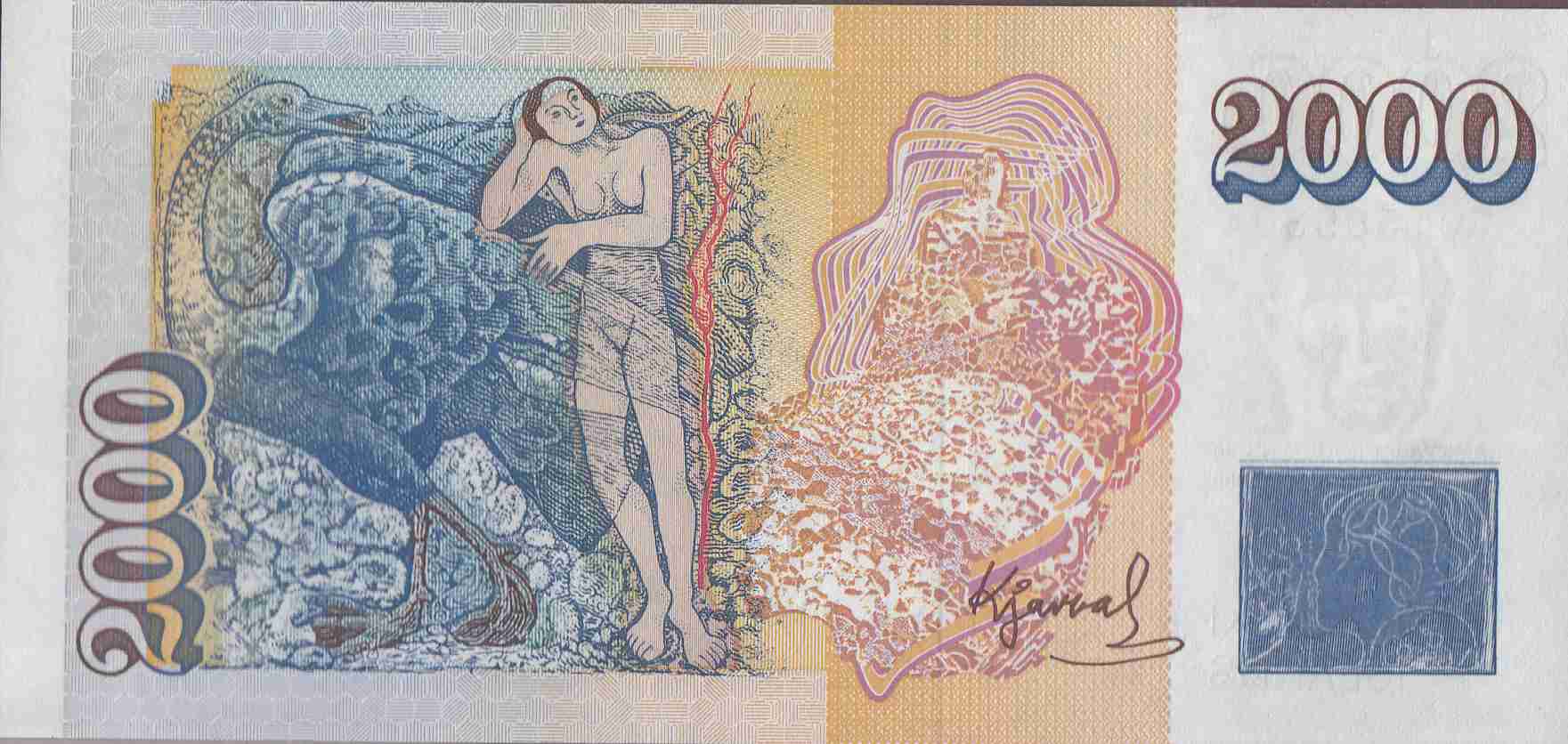Iceland (Seodlabanki Islands) 2000 Kronur 1986 back.jpg