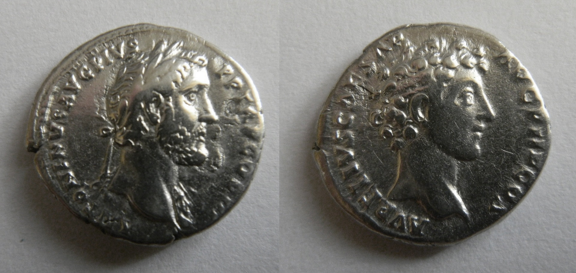 III Antoninus Pius 0417var  Marcus Aurelius  denarius 7-1101.jpg