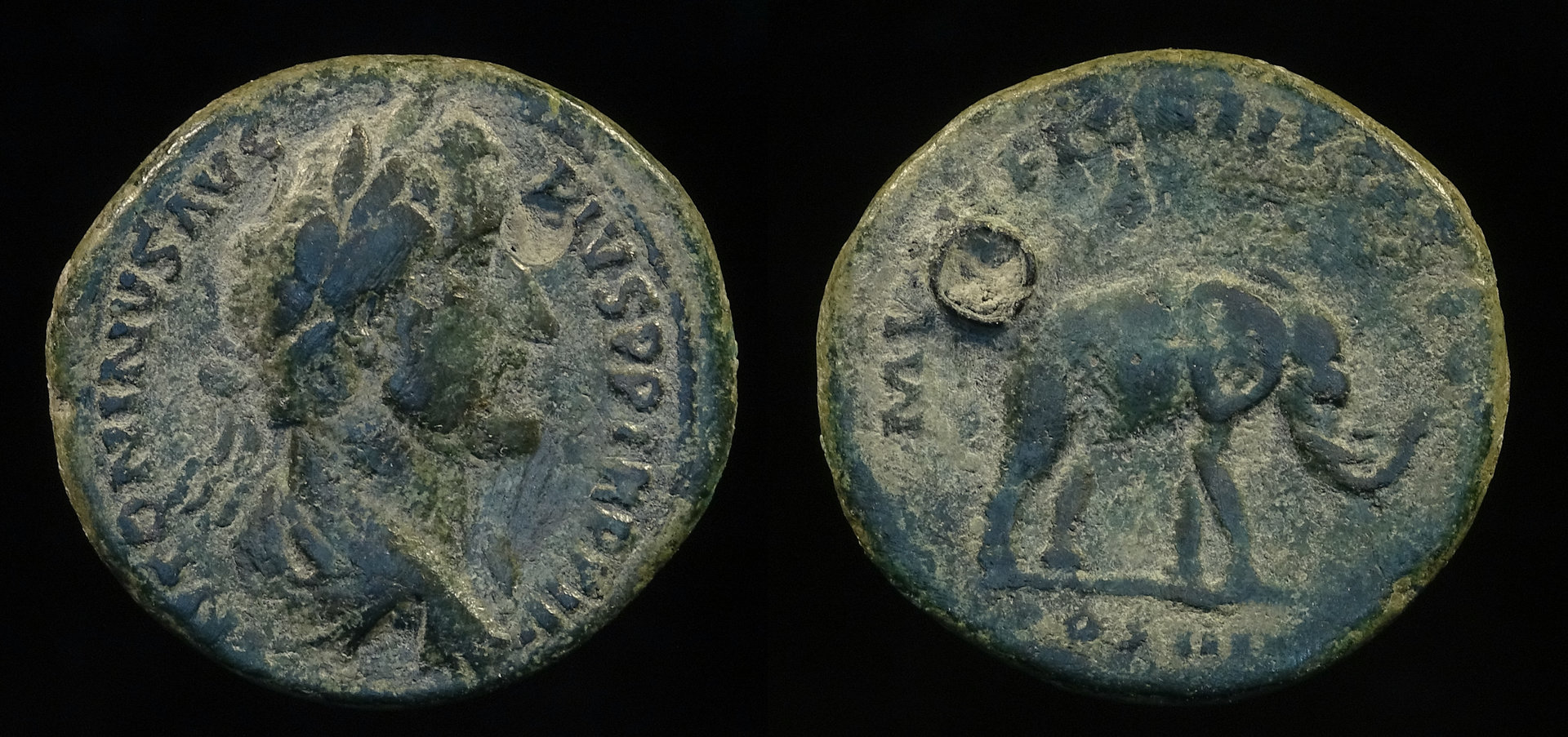 III Antoninus Pius 0862d Munificentia elephant 7-837 cleaned.jpg