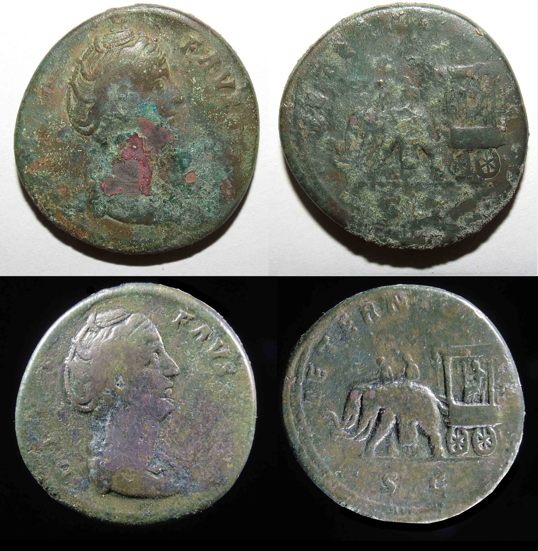 III Faustina Sr 1113 cleaned and uncleaned small.jpg