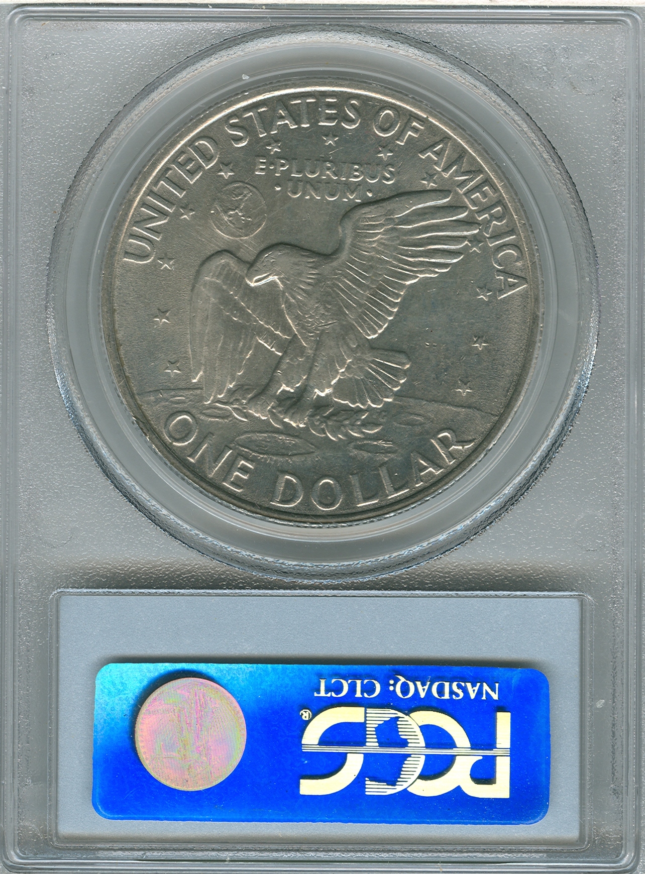 IKE 1971-D Filled Dies Obverse 03787837 PCGS MS60 Slab Rev.jpg