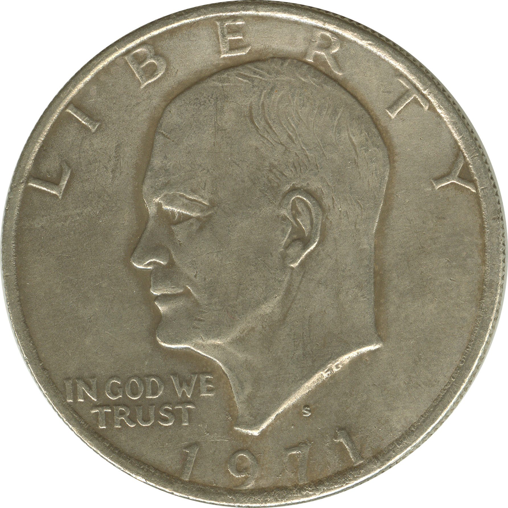 IKE 1971-S Counterfeit Coin Obv.jpg