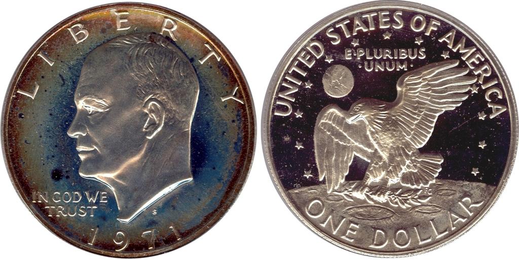 IKE 1971-S (DS) Toned  13205488 PCGS PR66CAM CoinD.jpg