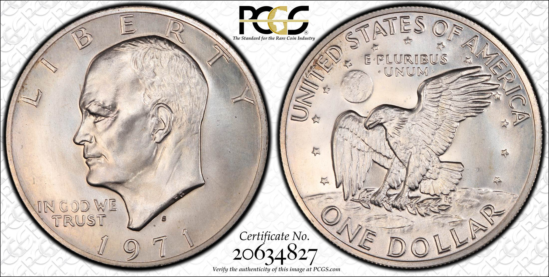 IKE 1971-S Prototype Strike 20634827 PCGS SP65+ Trueview Extra Large.jpg