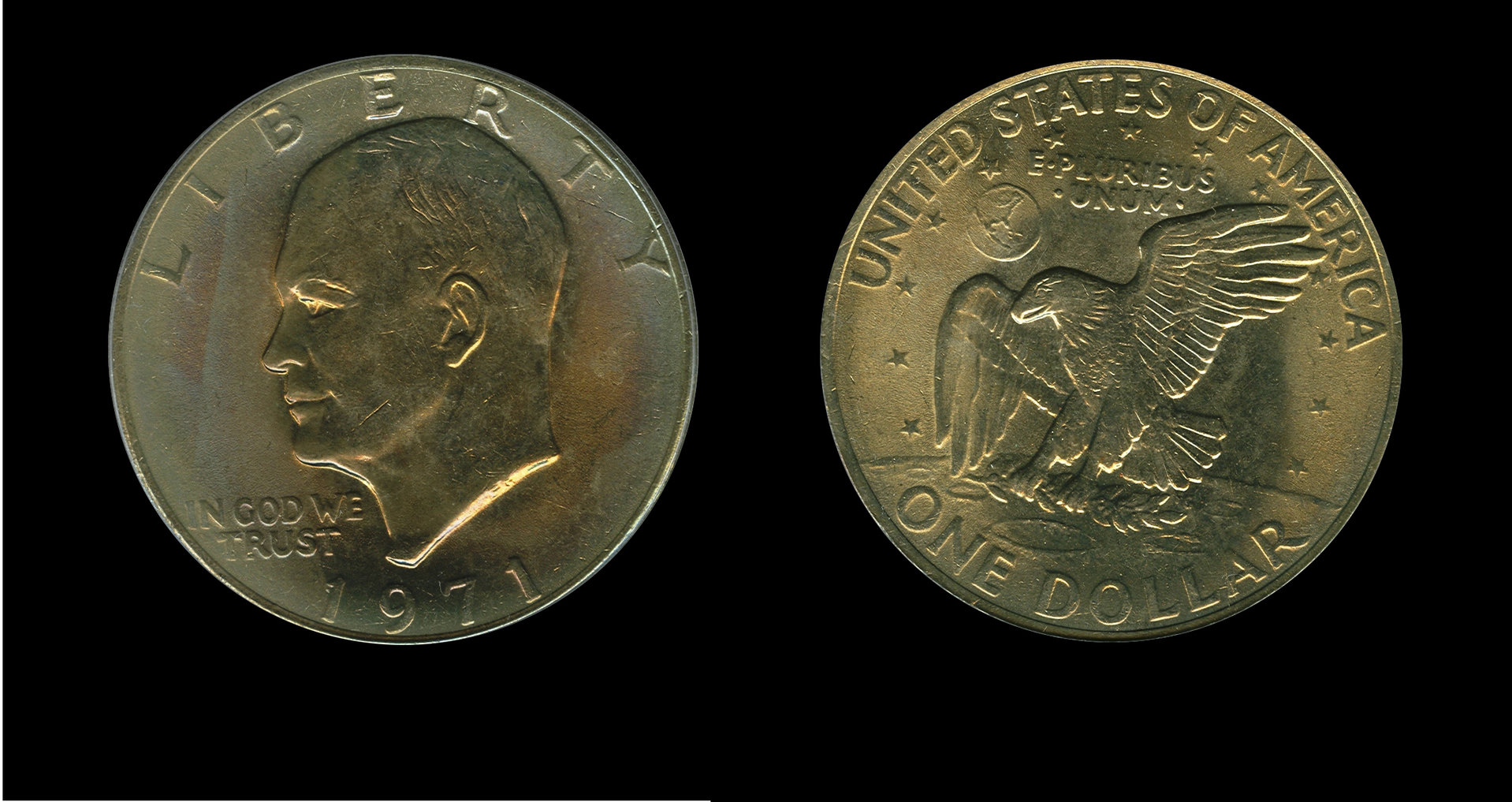 IKE 1971 Toner 13499584 PCGS MS64 Coin.jpg