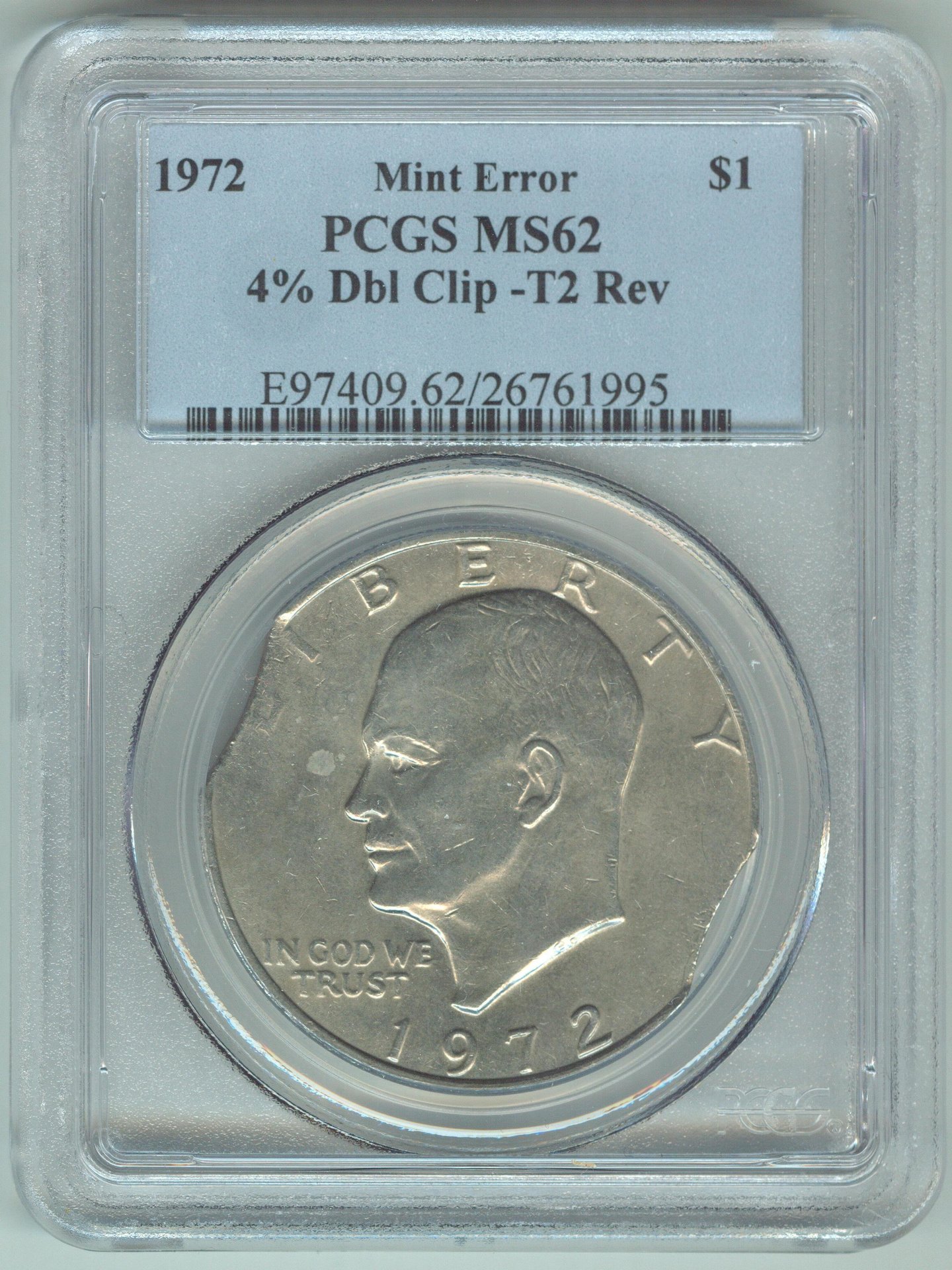 IKE 1972 T2 4% Dbl Clip 26761995 PCGS MS62 Slab Obv.jpg