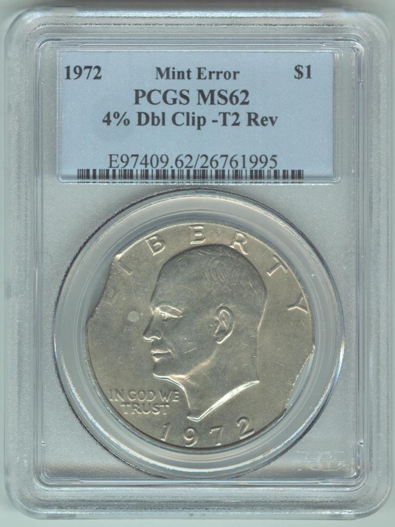 IKE 1972 T2 4% Dbl Clip 26761995 PCGS MS62 Slab ObvD.jpg