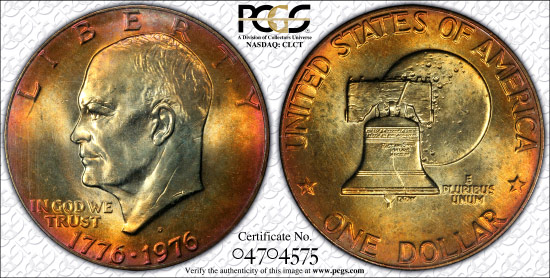 IKE 1976-D T2 04704575 PCGS MS67 Peacock Sego.jpg