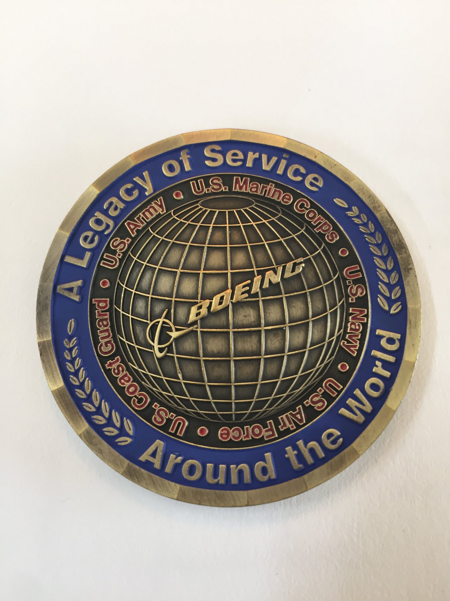 Boeing medal Coin Talk