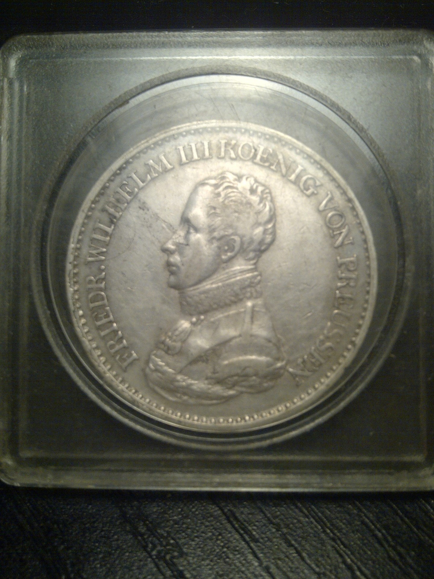 1819 (Wilhelm III) Ein Thaler value? | Coin Talk