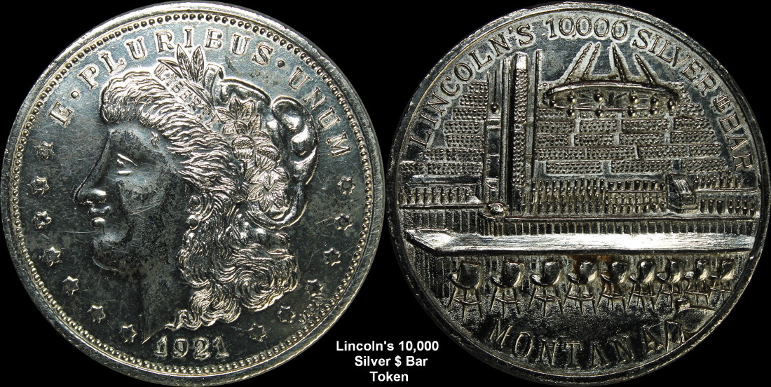 Lincoln's 10000 Silver Bar Token | Coin Talk