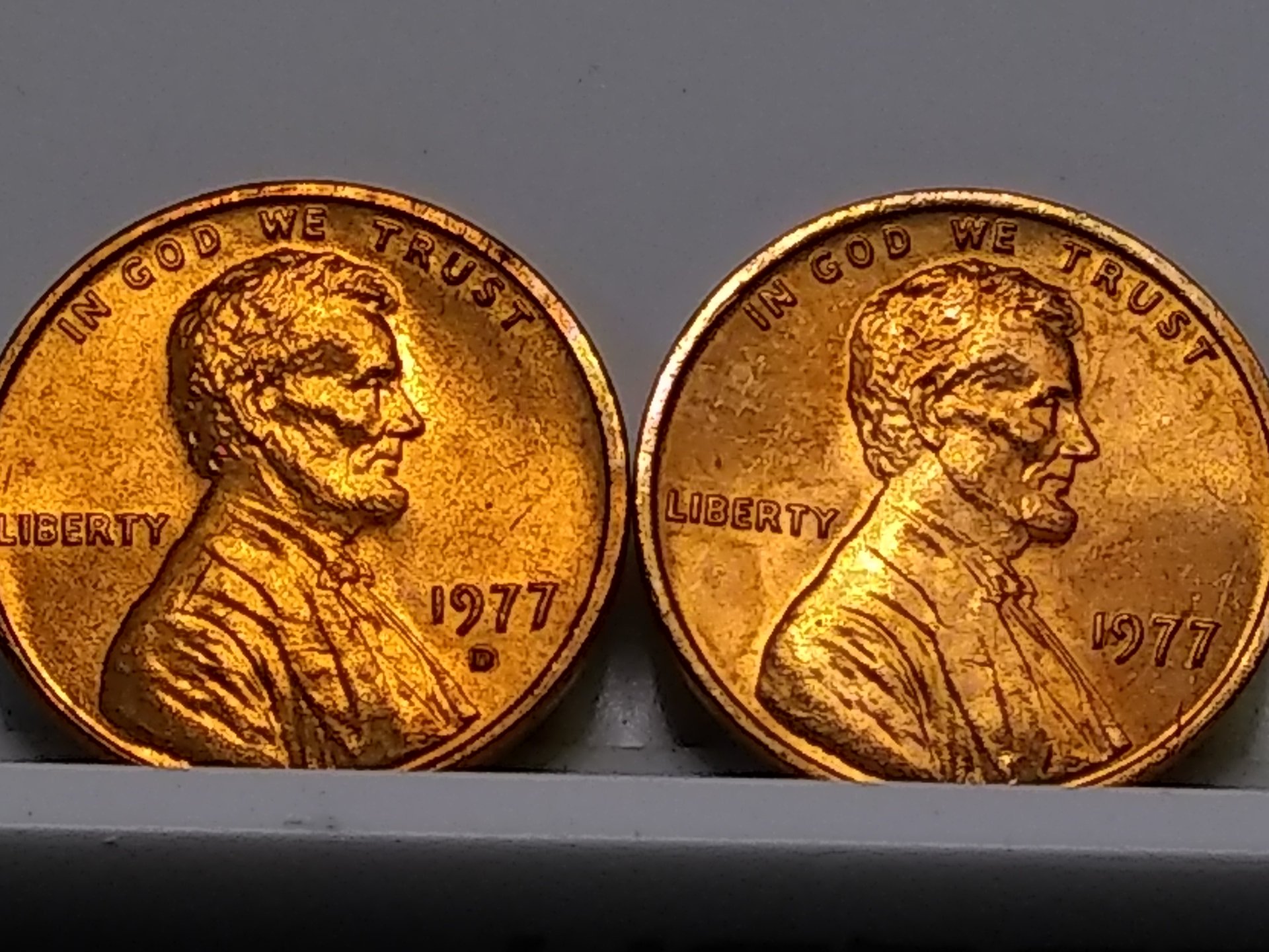 1977 Penny Error Coin Talk