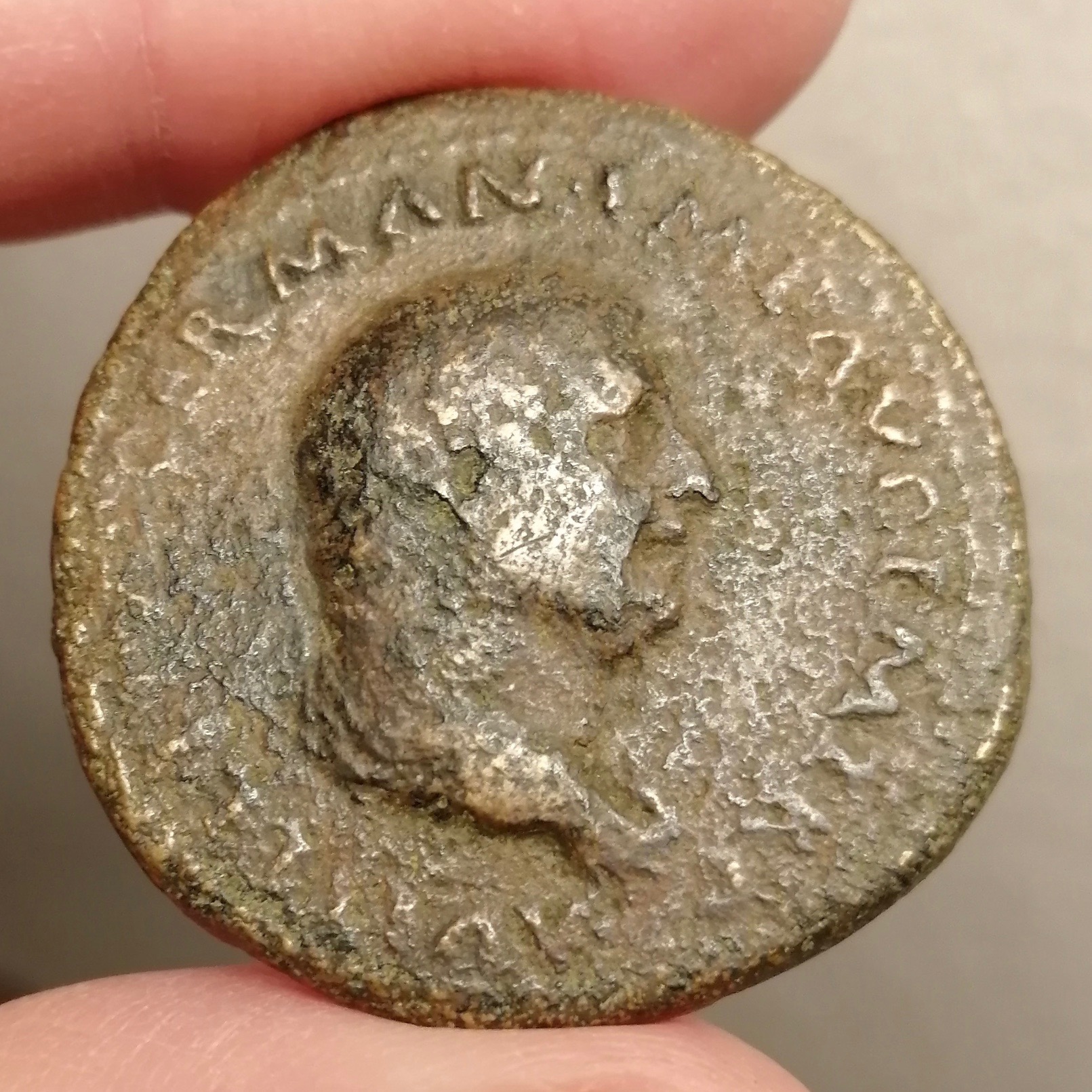 New Sestertius of Vitellius - MARS | Coin Talk