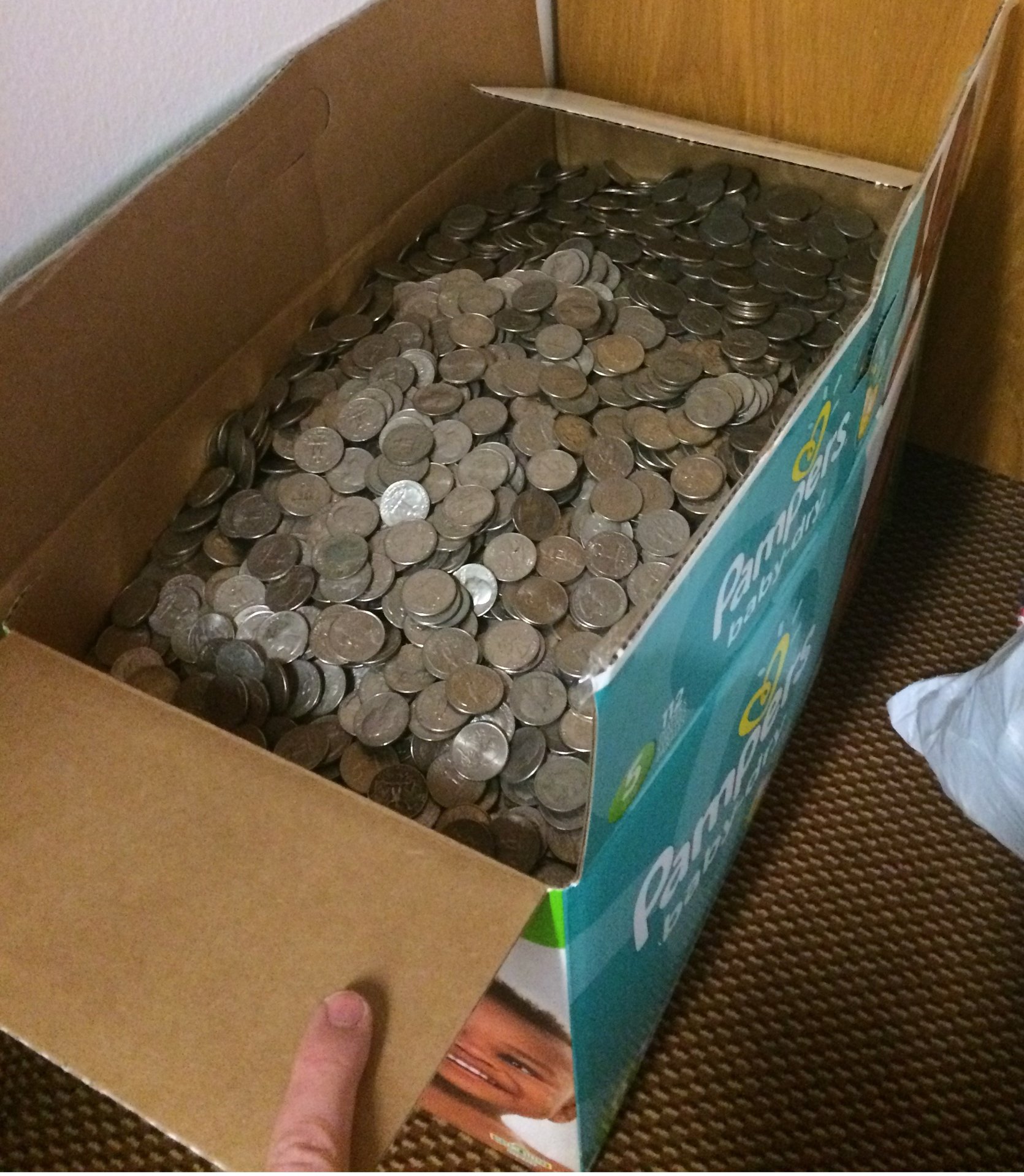 What does $5,000 in quarters look like? | Coin Talk