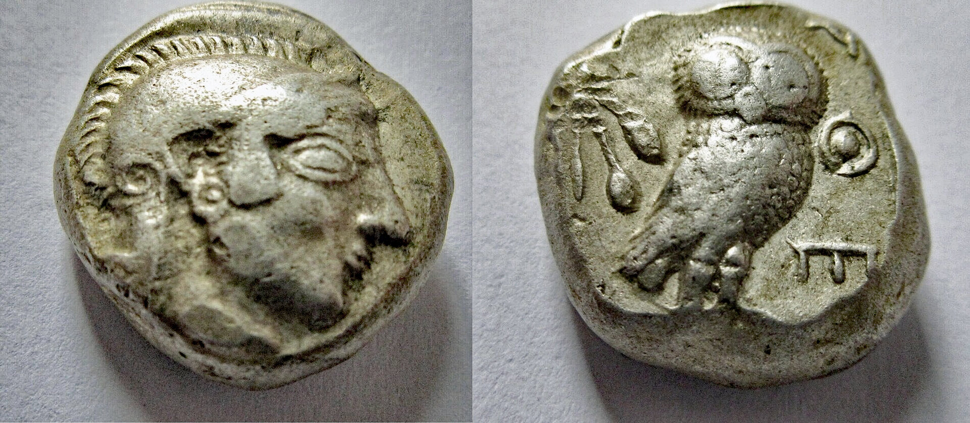 Imitation Athens tetradrachm c. 510-480 BC 17.12 grams, Svoronos Taf.6 MA Shops 2021.jpg