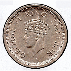 India - 1 Rupee - 1944 - Rotate.gif