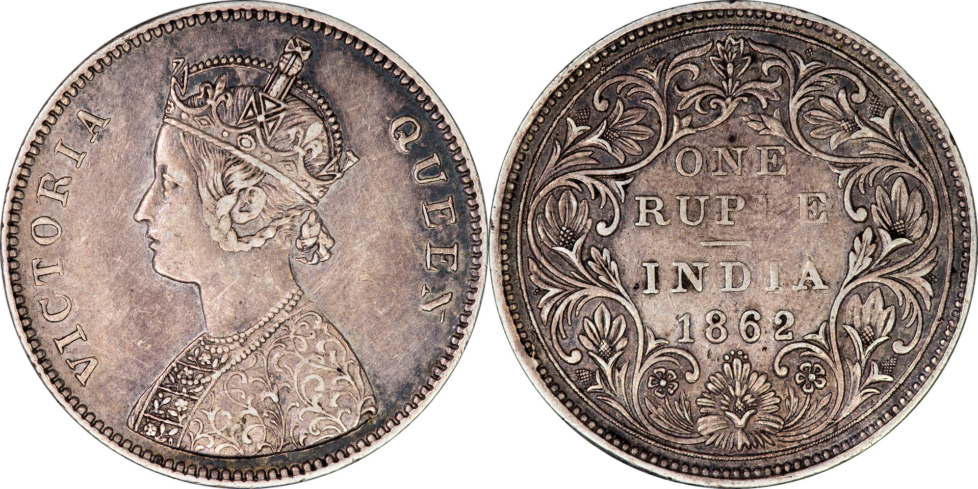 India - 1862 1 Rupee.jpg