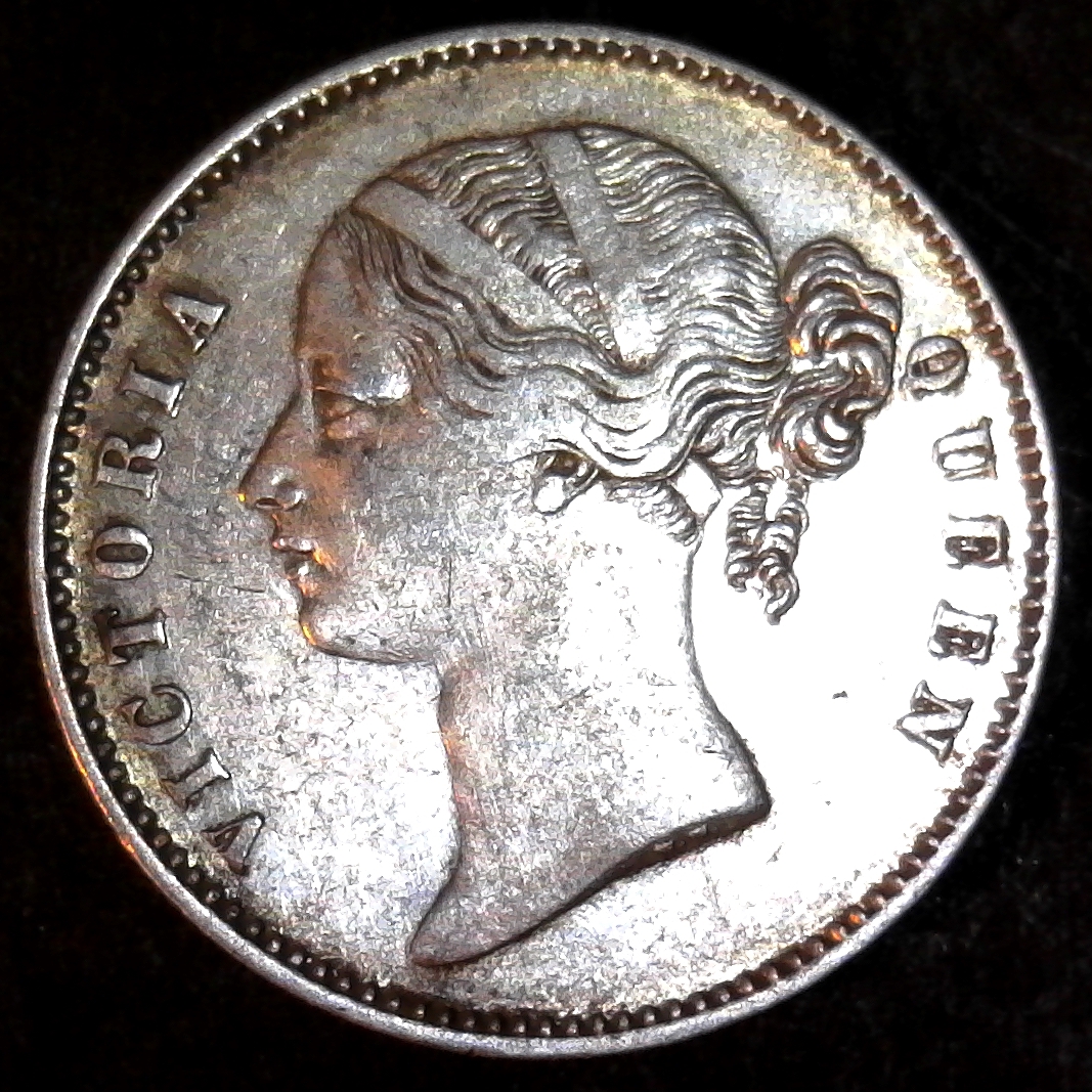 India One rupee 1840 reverse KM 458 7.jpg
