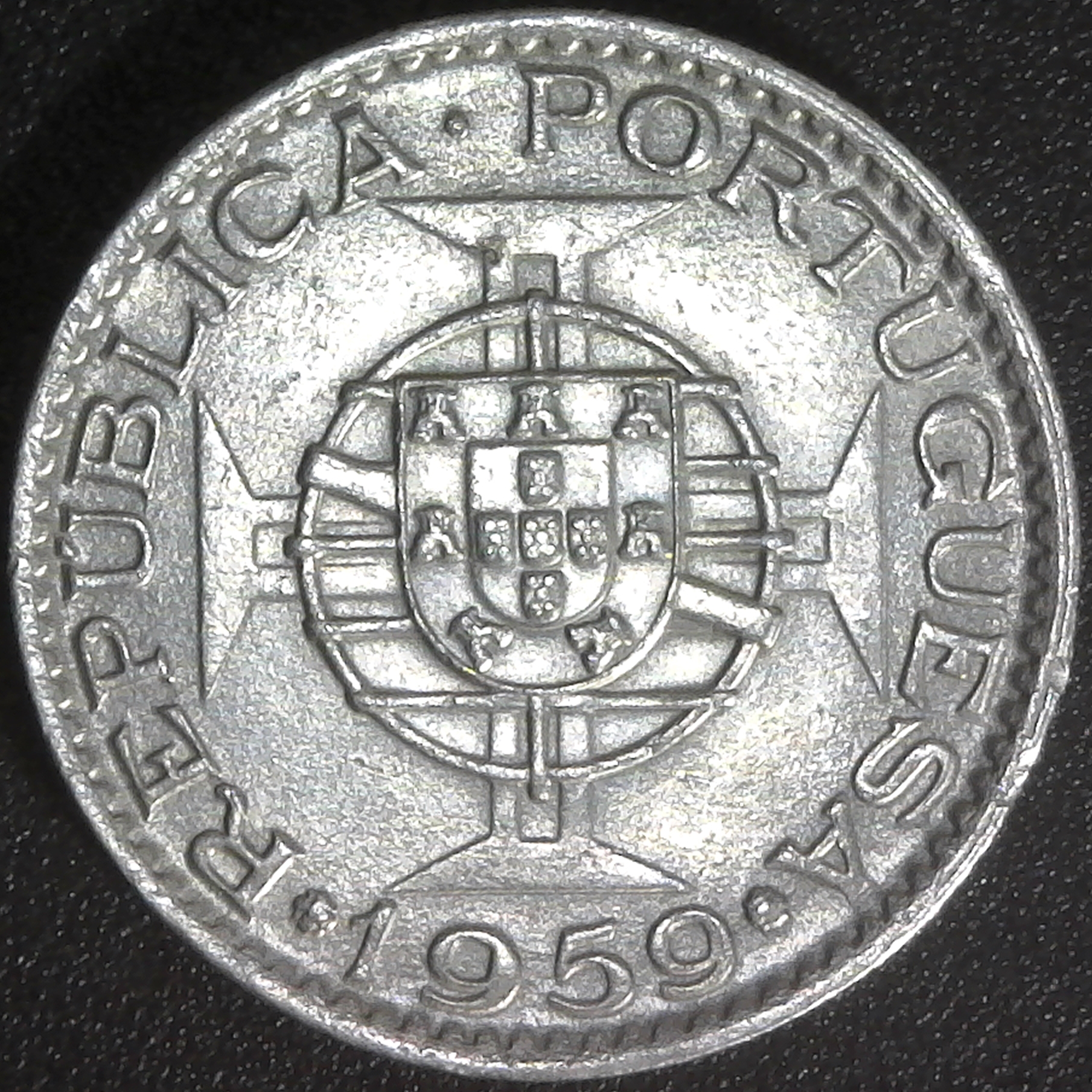 INDIA, PORTUGUESE - 1959 6 ESCUDOS KM#35 rev.jpg