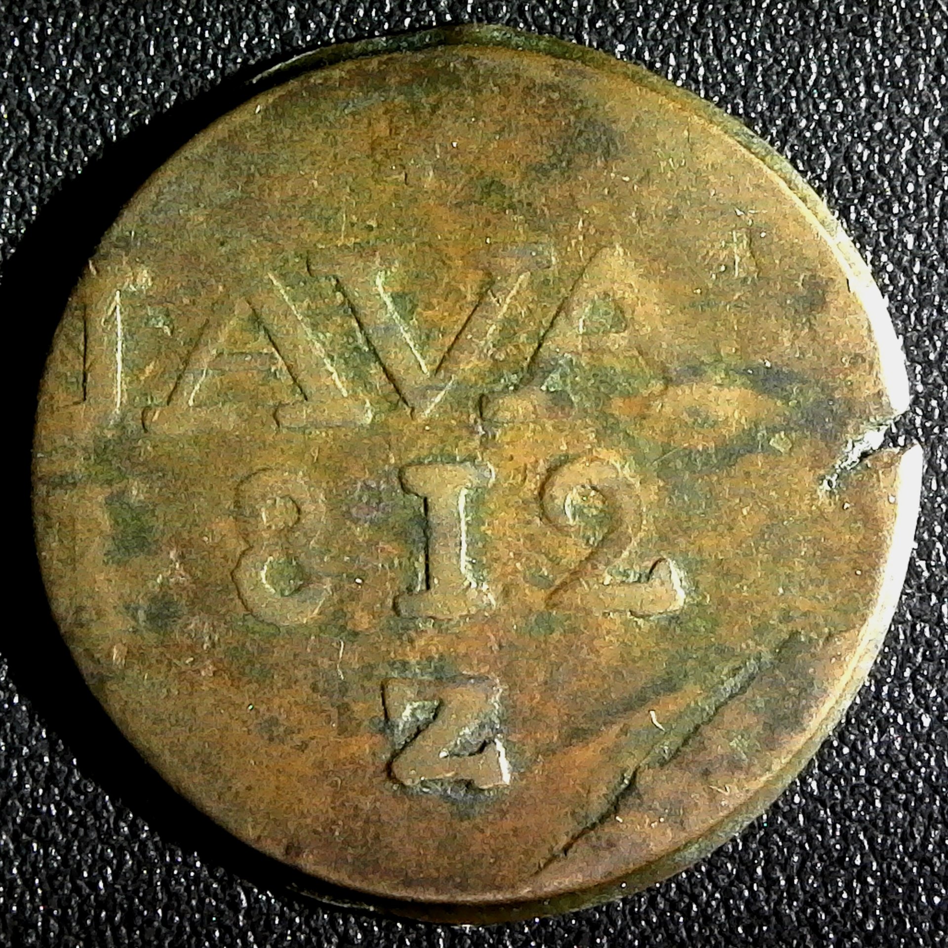 Indonesia Java 1812 Duit British Administration obv.jpg