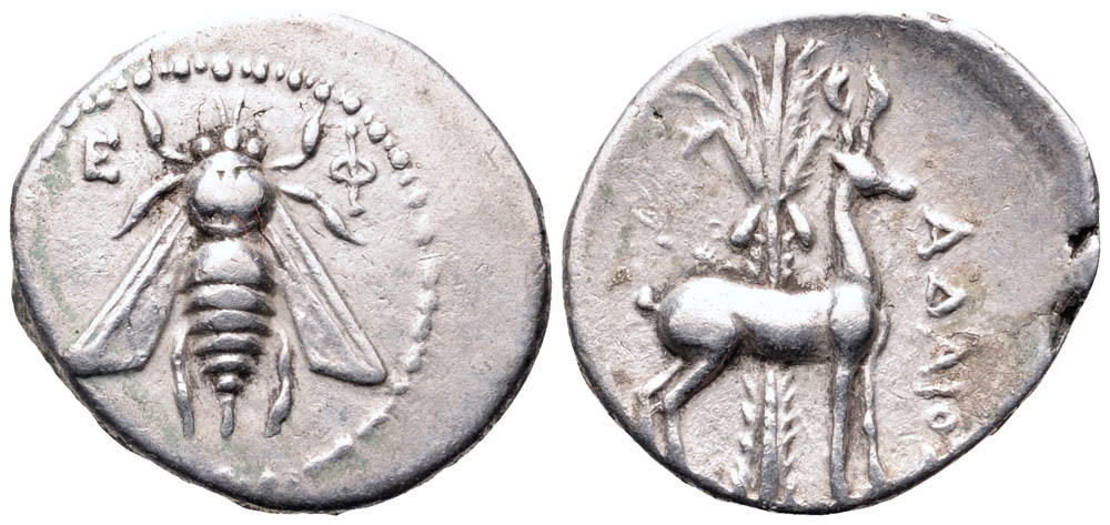 Ionia, Ephesos AR drachm.jpg