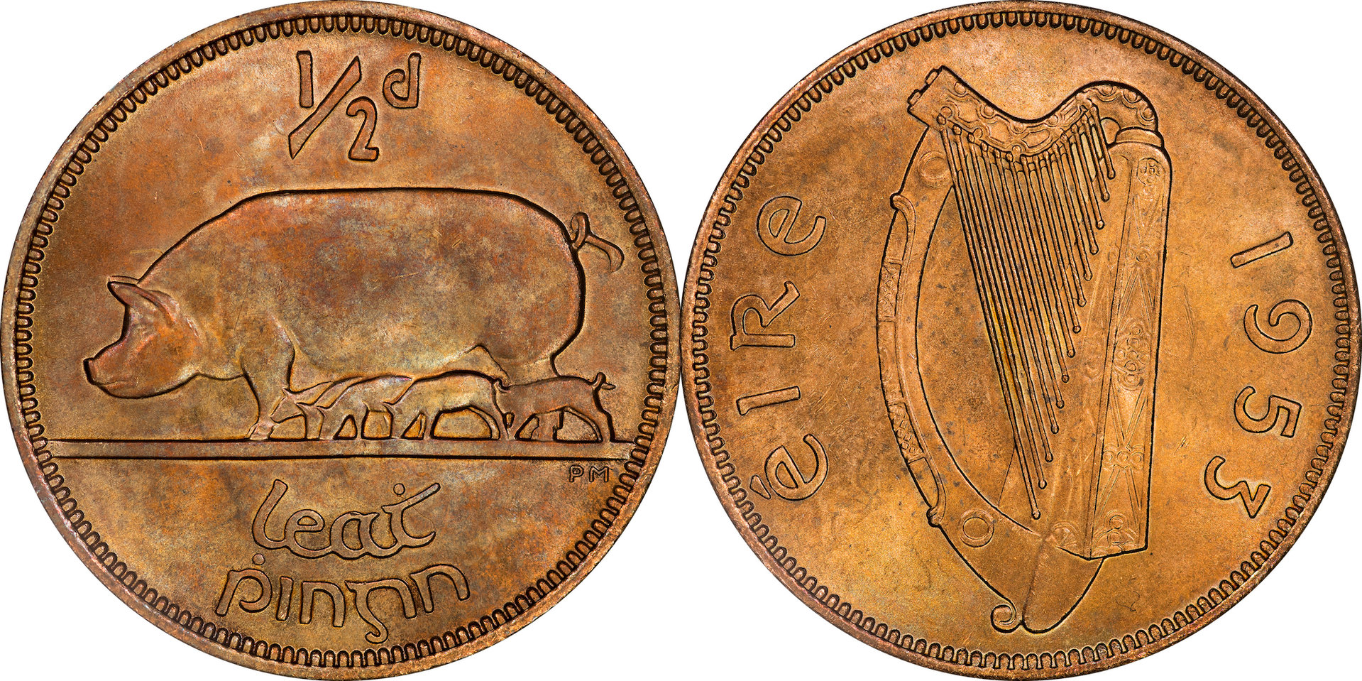 Ireland - 1953 Half Penny.jpg