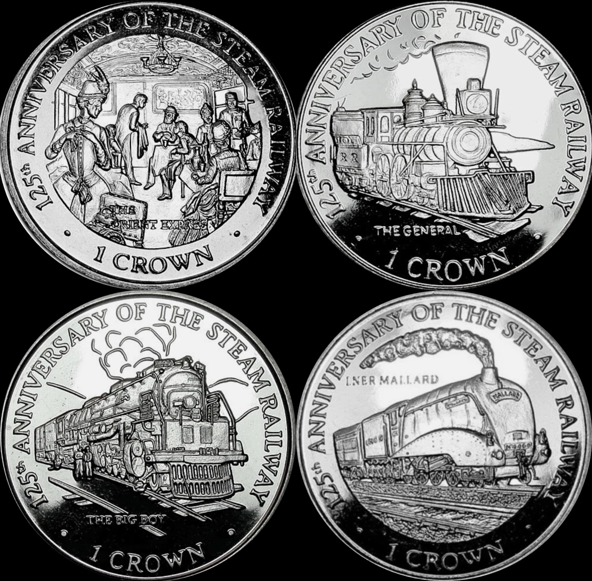 ISLE OF MAN 1 Crown 1998 BU '125th Anniversary of Steam Railway 4-tile.jpg