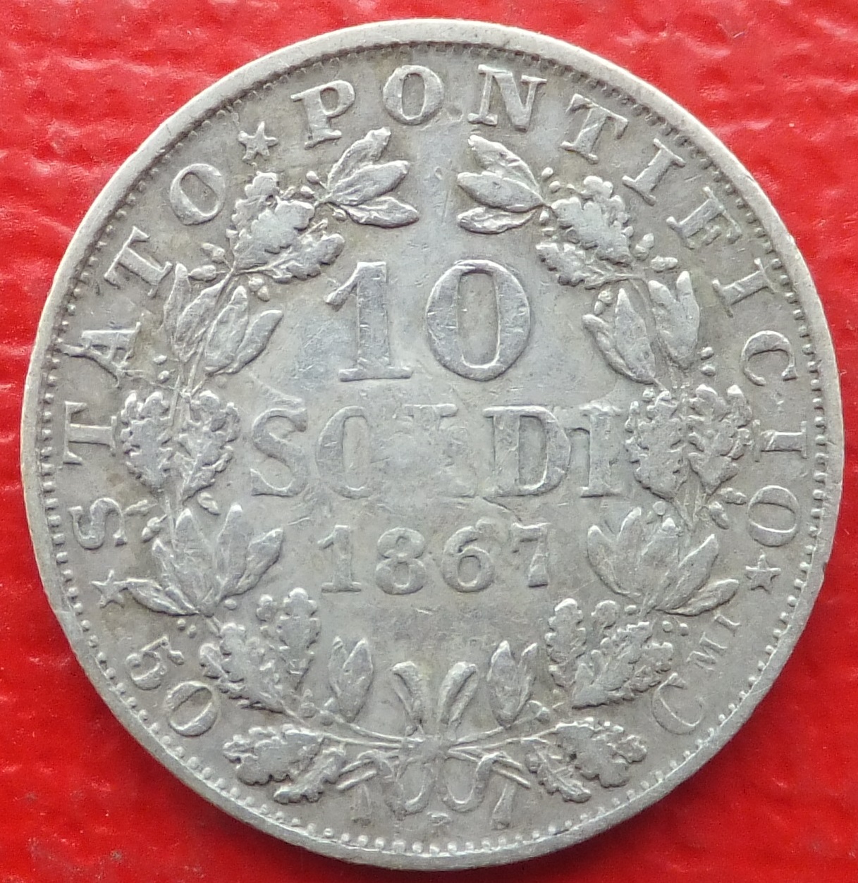 Italian States Papal States 10 soldi 1867R (2).JPG