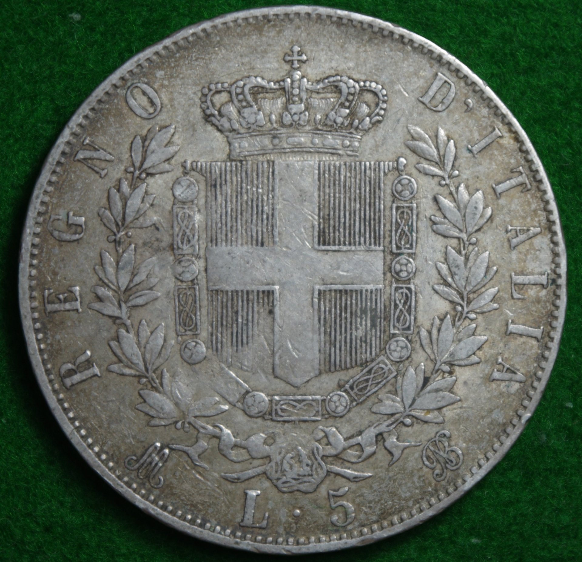 Italy 1870 5L 2.JPG