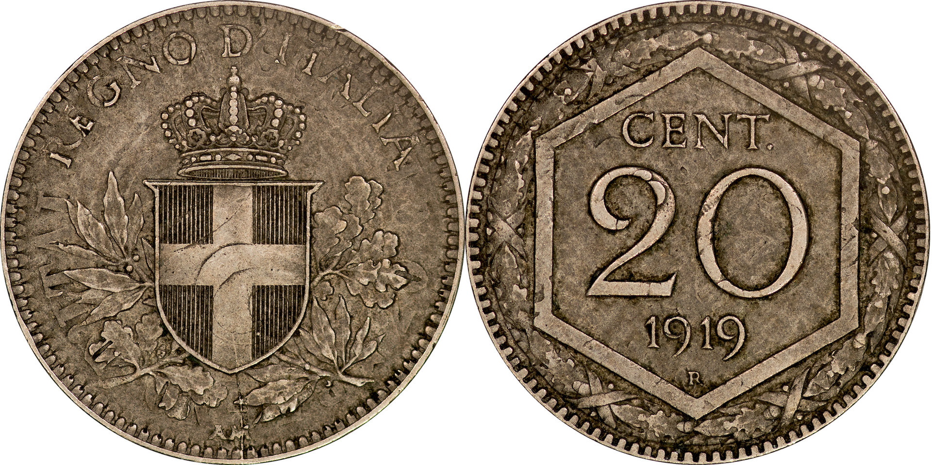 Italy - 1919 20 Centesimi.jpg