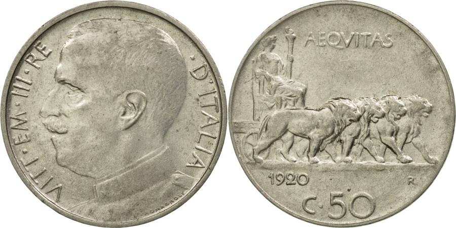Italy 1920 50c Lion Quadriga.jpg