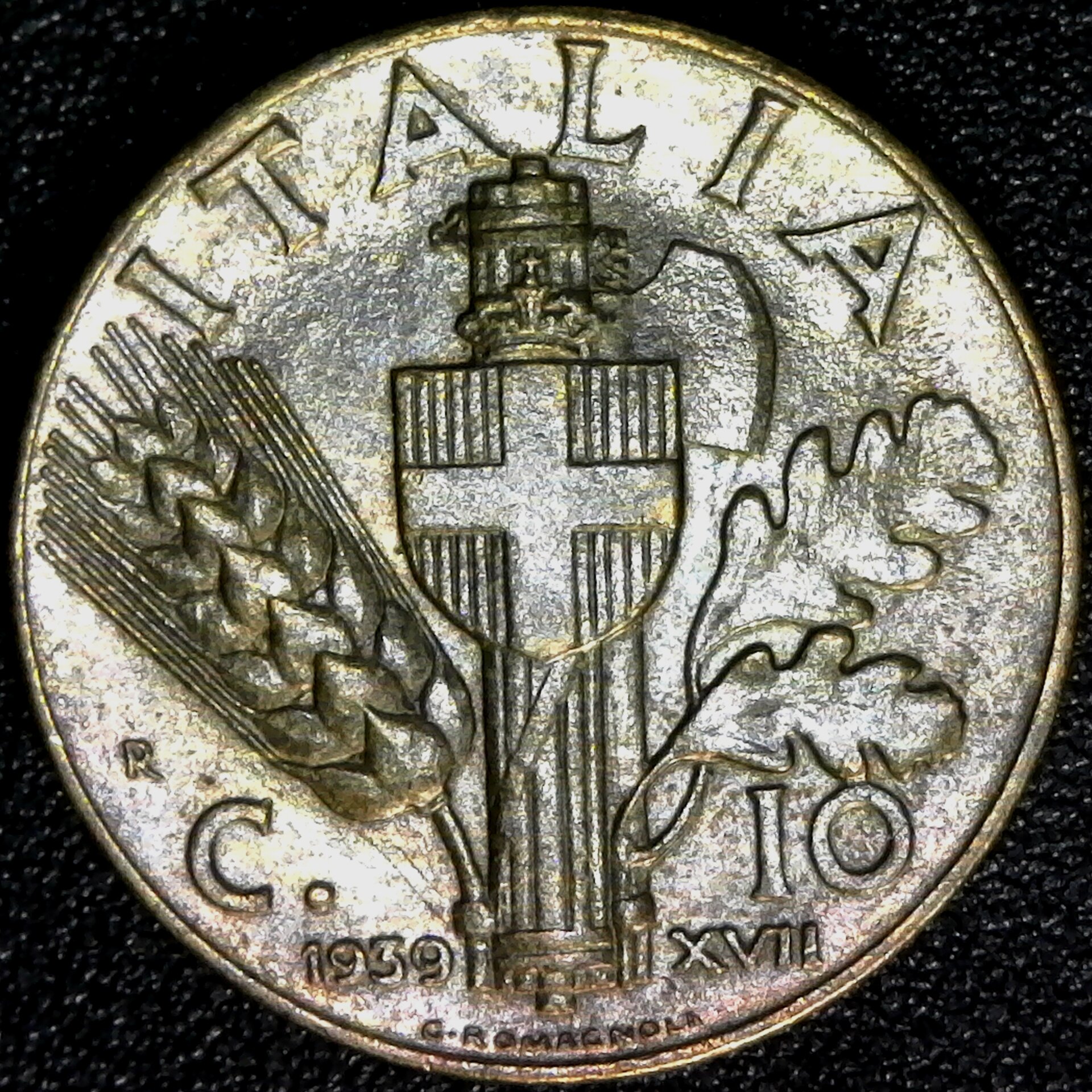 Italy 20 Centesimi 1939 rev.jpg