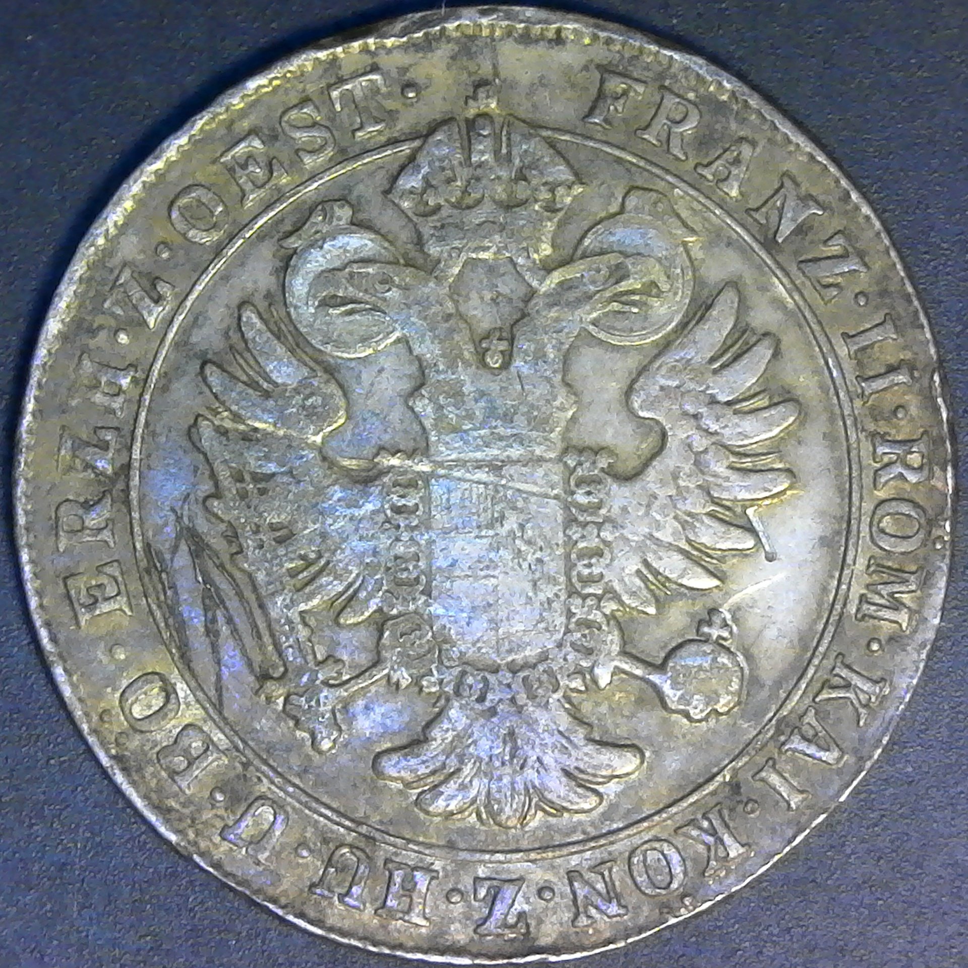 Italy Gorzia 1802 F 15 Soldi Eagle under Austria  C 10 2 obv.jpg