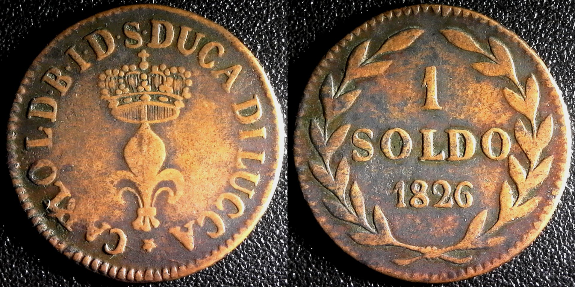 Italy Lucca 1 Soldo 1826 obv-side.jpg