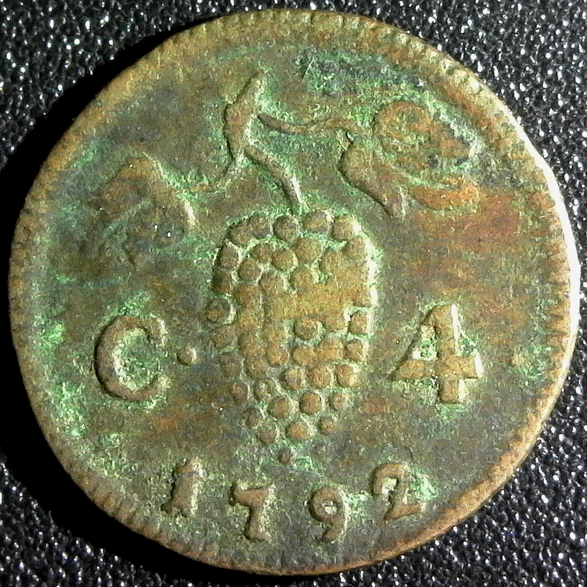 Italy Naples & Sicily 4 Cavalli Grapes 1792 obv.jpg