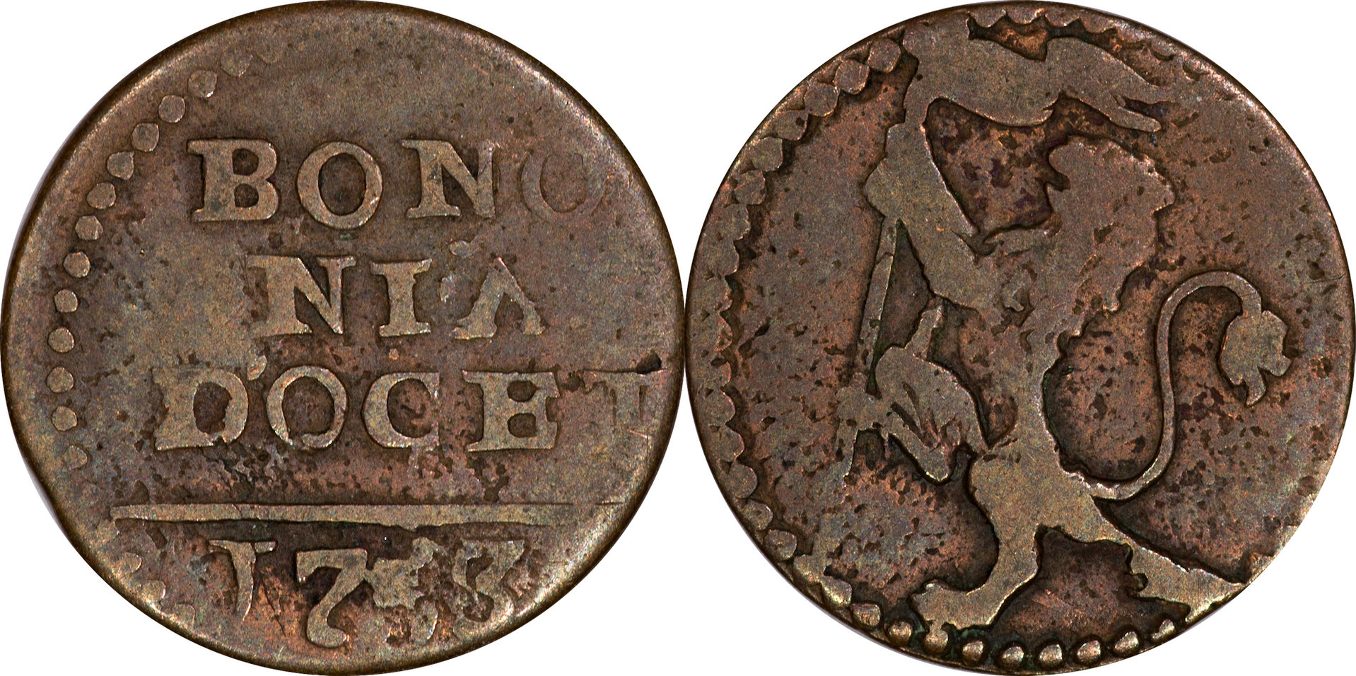 Italy (Papal States - Bologna) - 1753 1 Quattrino.jpg